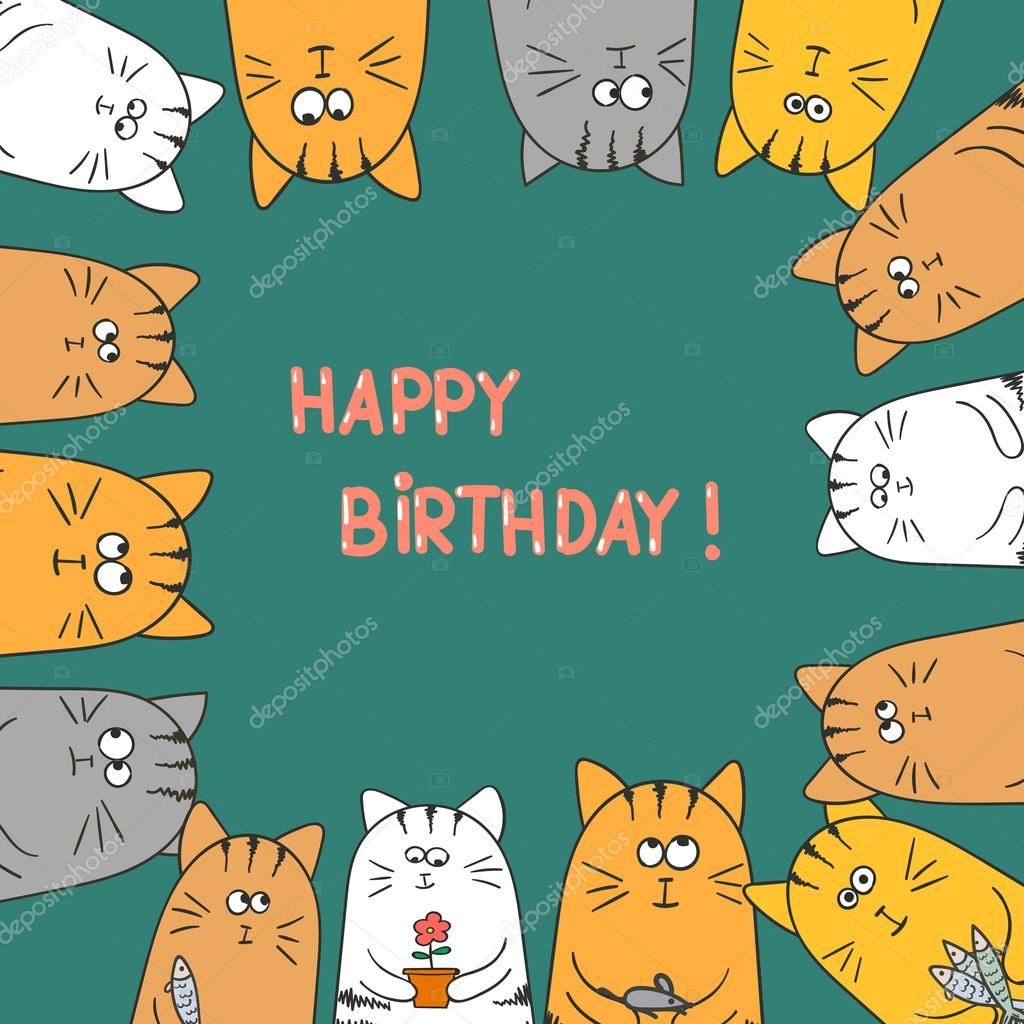 最高の無料イラスト 最新猫 誕生日 イラスト フリー