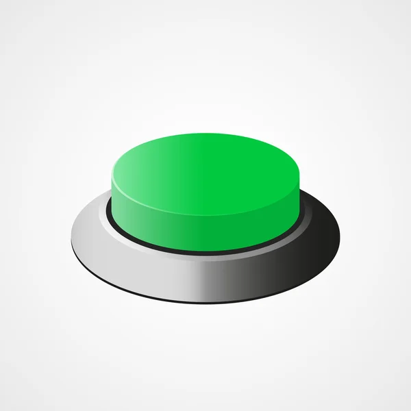 Bouton web vert — Image vectorielle