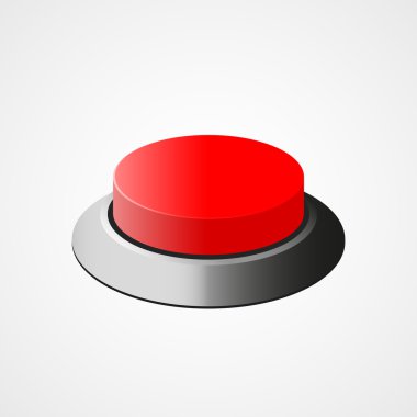 Kırmızı web düğmesi