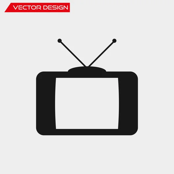 TV vector icon — Stock Vector