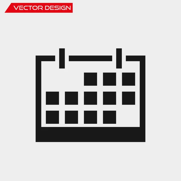 Ícone do calendário vetorial — Vetor de Stock