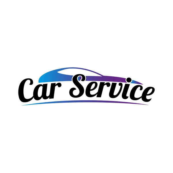 Logotipo de serviço carro — Vetor de Stock