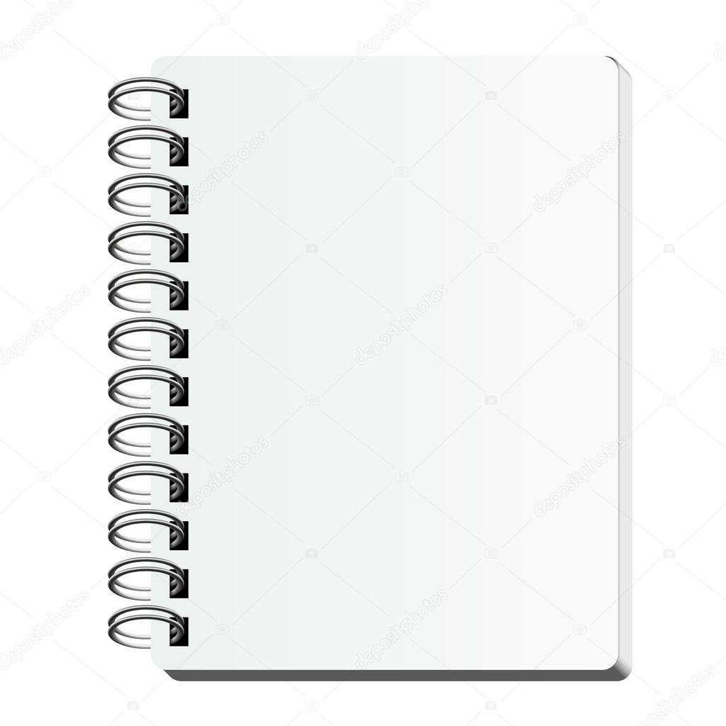 Spiral Notebook With Clean Sheet Vector Image By C Warlockf Yandex Ru Vector Stock