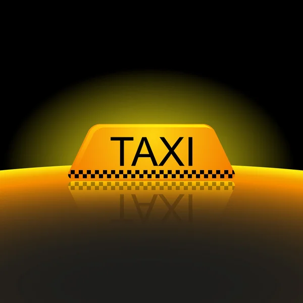 Taxibeleuchtung Hintergrund — Stockvektor