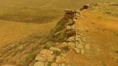 Uçuş Ulan-Ude, Buryatia Cumhuriyeti yakınındaki quadrocopters havadan görünümü