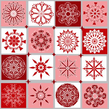 vektör süsleme seti. 