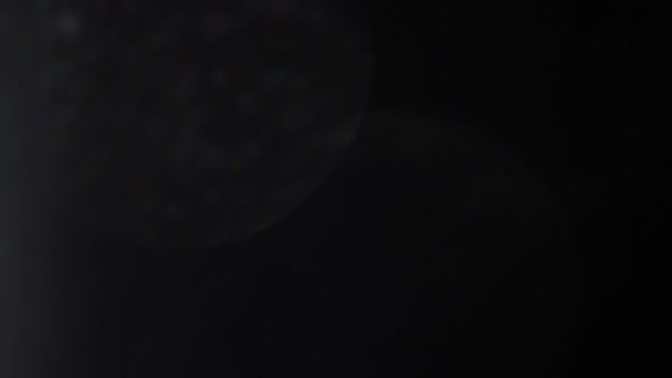 Véritable superposition bokeh et fusée éclairante 