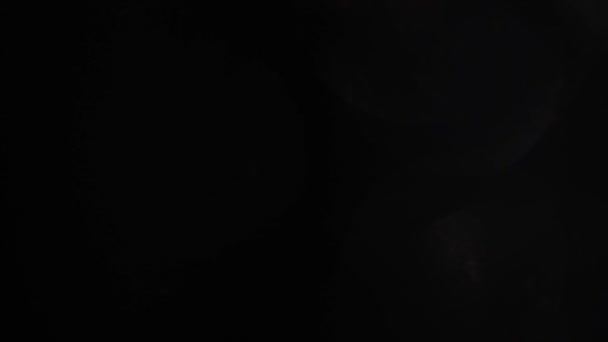 Véritable superposition bokeh et fusée éclairante 