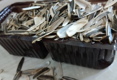 Çikolatalı şekerin yakın plan çekimi.