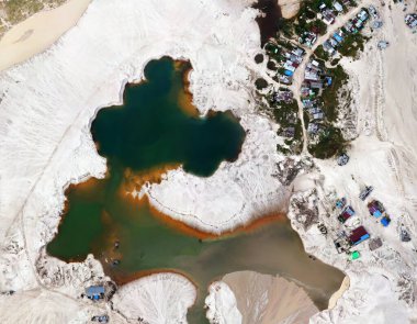 vektör modern soyut çember arka planı