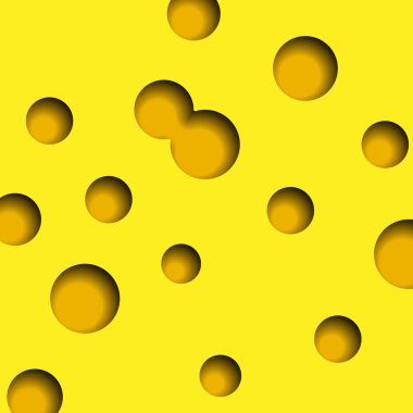 Delik doku vektör ile peynir