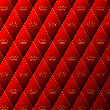 Elmas crown ile deri kalıbı