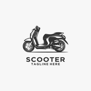 Motosiklet scooter logosu tasarımı