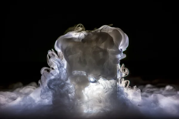 Humo con hielo seco — Stock Photo, Image