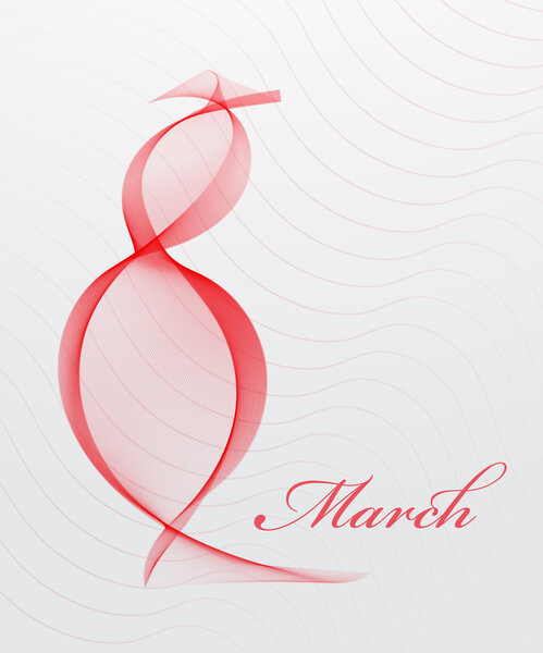 Открытка с 8 марта
