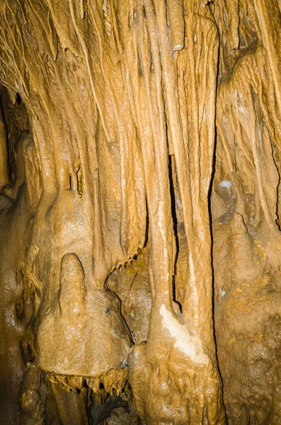 Esta Uma Caverna Localizada Desfiladeiro Sérvia Chamada Resavska Pecina — Fotografia de Stock