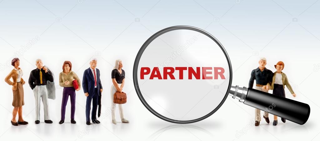  partner and business concept