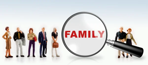 People and family concept — Stock Photo, Image