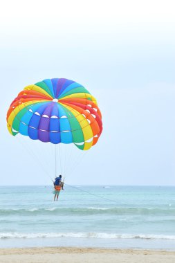 Patong, Phuket, Tayland, Thailand parasailing