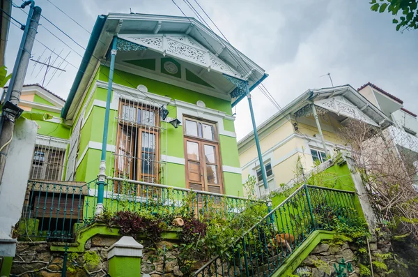 Rio Janeiro Brazil March 2016 Picturesque Houses Famous Neighborhood Santa — Foto de Stock