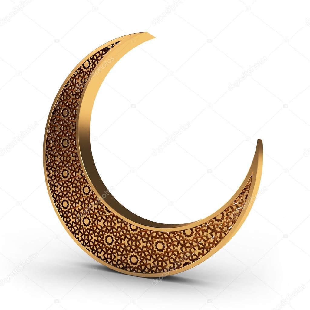 Gold Arabesque Moon