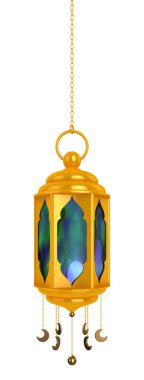 Arapça Ramazan fener asılı