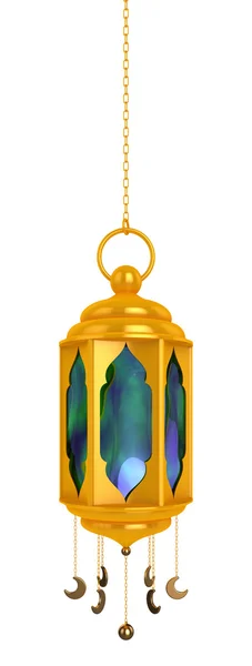 Hanging Arabic Ramadan Lantern — Stock Photo, Image