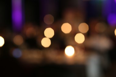 Bulanıklaştırma veya arka plan olarak kullanmak için Restoran görüntüsünü defocus