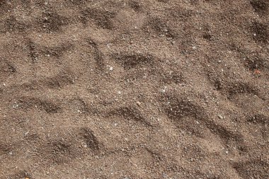 Görünüm plaj kum arka kapatmak. Dokulu