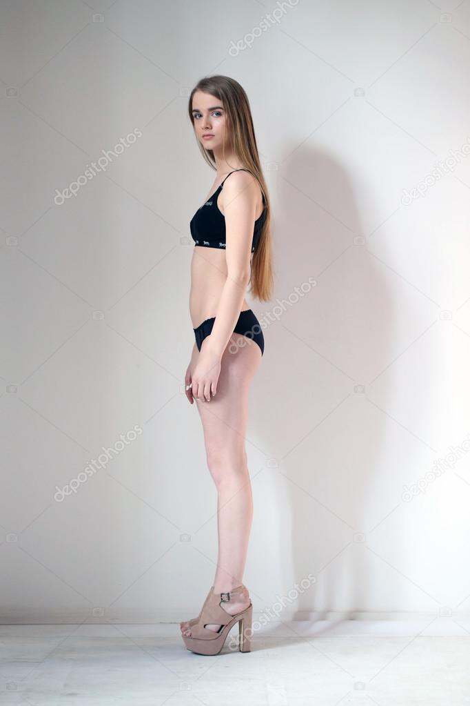 Naked Girl Standing