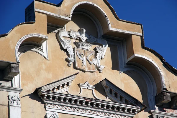 Het wapenschild van het landgoed Altufevo Stockfoto