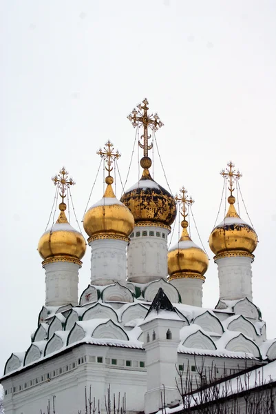 Monastère Volotsky en hiver — Photo