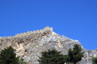 Akropolis. Lindos Kalesi