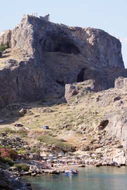 Bir deniz lagünü . 