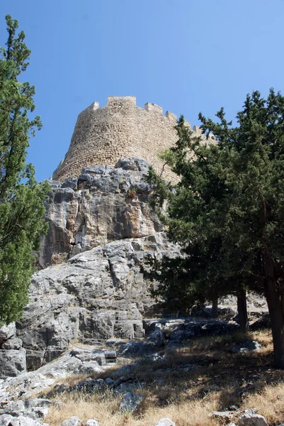 Acropole. La forteresse de Lindos — Photo