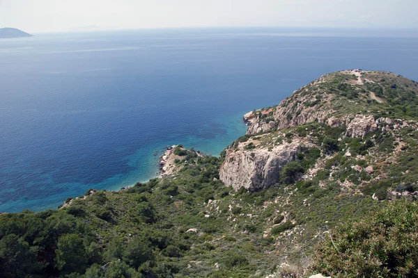Wybrzeżu wyspy Rodos — Zdjęcie stockowe