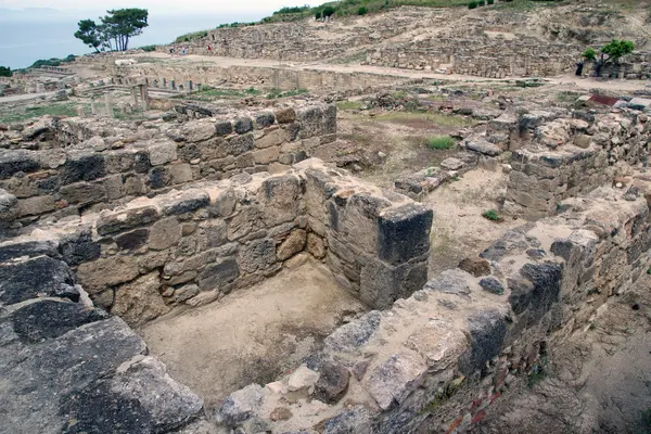 Excavaciones arqueológicas en Camrose — Foto de Stock