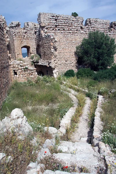 La antigua fortaleza de Kritinia — Foto de Stock