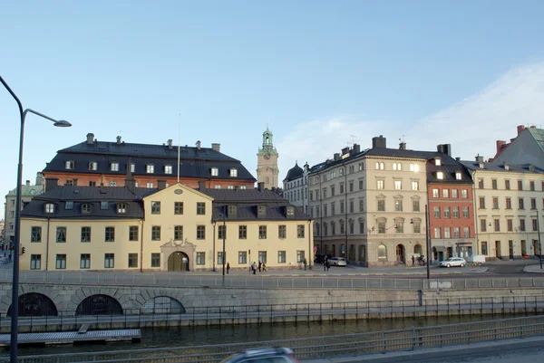 De stad van Stockholm. Zweden — Stockfoto