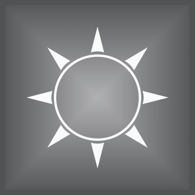 Güneş vektör çizim