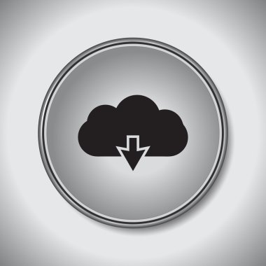 Bulut kutsal kişilerin resmi, vektör çizim