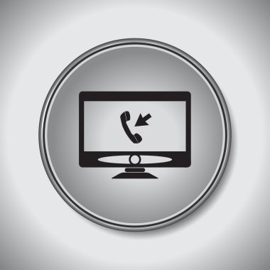 izleyici ikon vektör illüstrasyonu