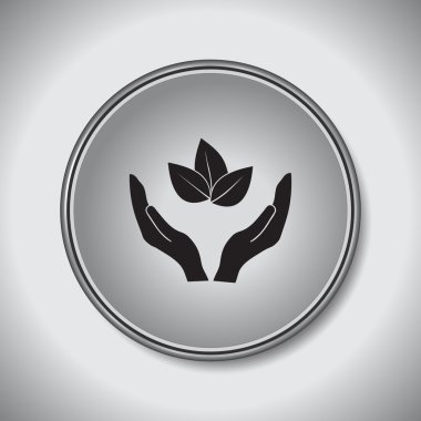 el simgesi vektör illüstrasyonu