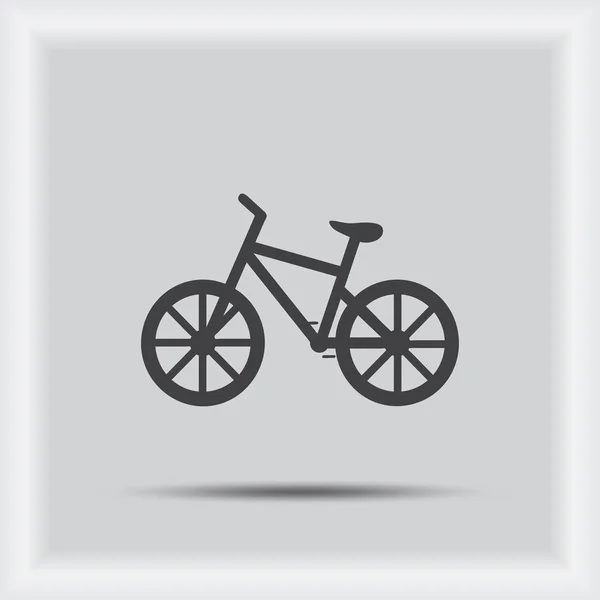 Bike racing. vector icon. Flat design style. — Stock Vector