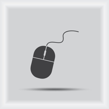 bilgisayar fare simgesi, vektör illüstrasyonu