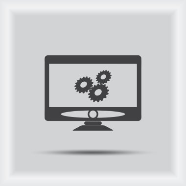 Monitör simge vektör, monitör simgesi eps10, monitör simge tasarlamak, monitör simgesini resim, monitör simgesini düz, monitör simgesini, monitör web simgesi, monitör simgesini sanat, monitör simgesini çizim, monitör simgesini