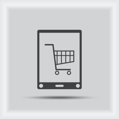 hareket eden telefon içinde el simgesi