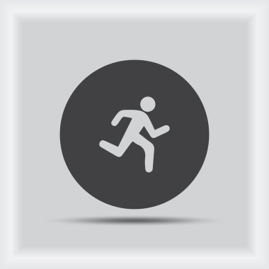 Çalışan adam vektör simgesi