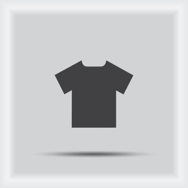 siyah arka plan üzerine izole beyaz T-shirt şablonu