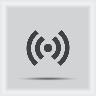 RSS simgesi. vektör simgesi